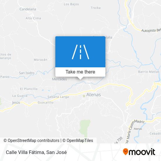 Calle Villa Fátima map