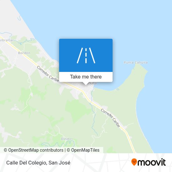 Mapa de Calle Del Colegio