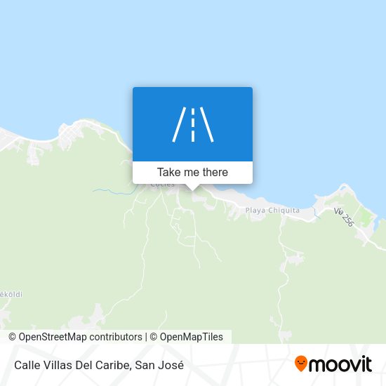 Calle Villas Del Caribe map