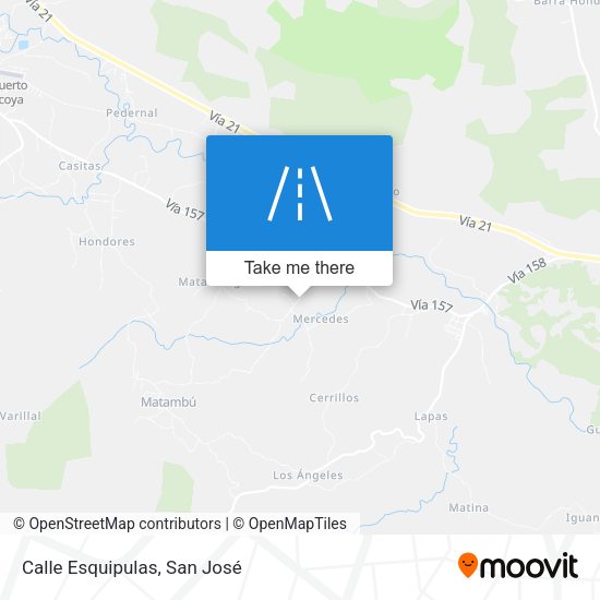 Mapa de Calle Esquipulas