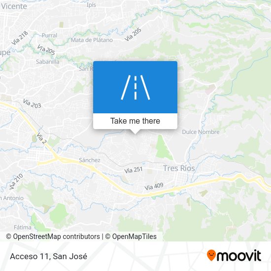 Mapa de Acceso 11