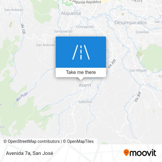Mapa de Avenida 7a