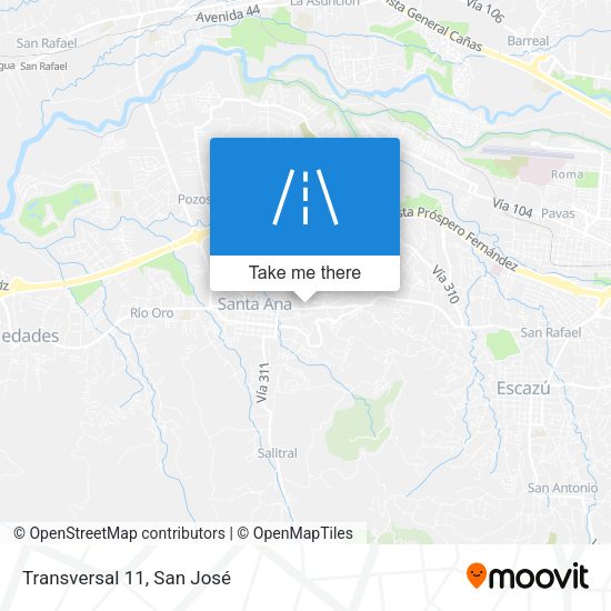 Mapa de Transversal 11