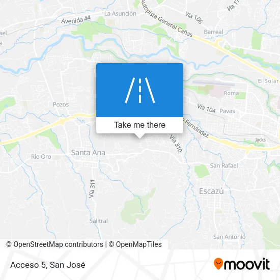 Acceso 5 map