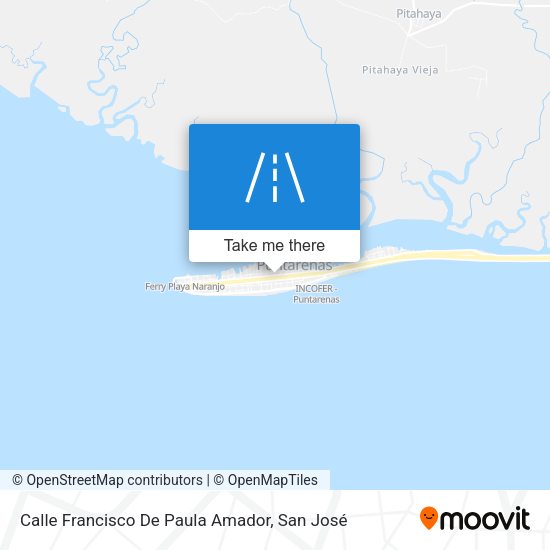 Mapa de Calle Francisco De Paula Amador