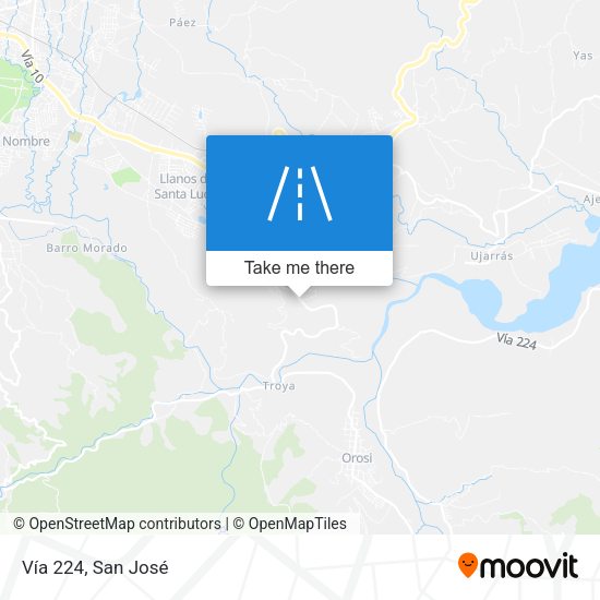 Vía 224 map
