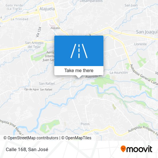 Mapa de Calle 168