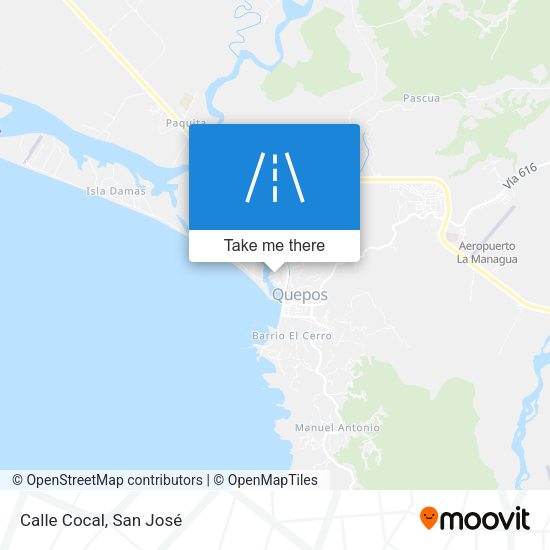 Mapa de Calle Cocal