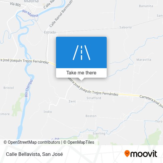 Calle Bellavista map