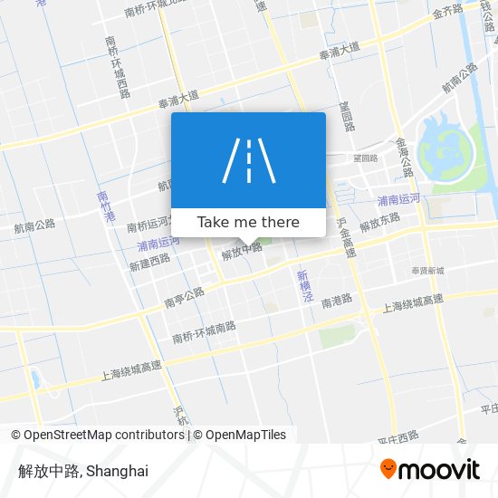 解放中路 map