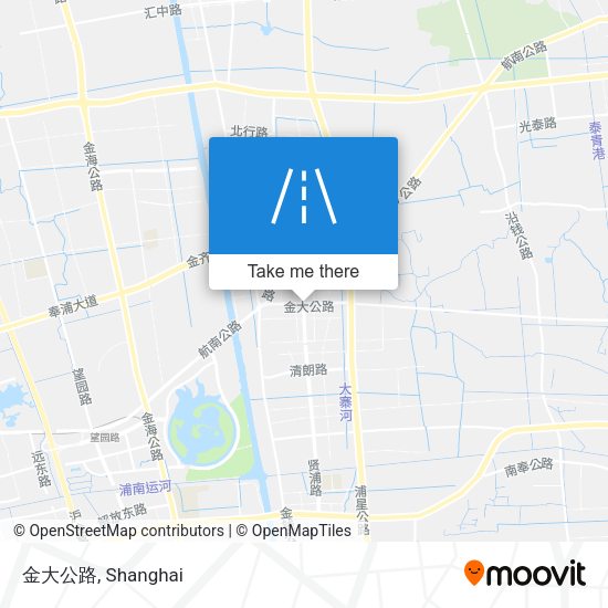 金大公路 map