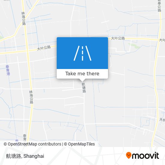 航塘路 map