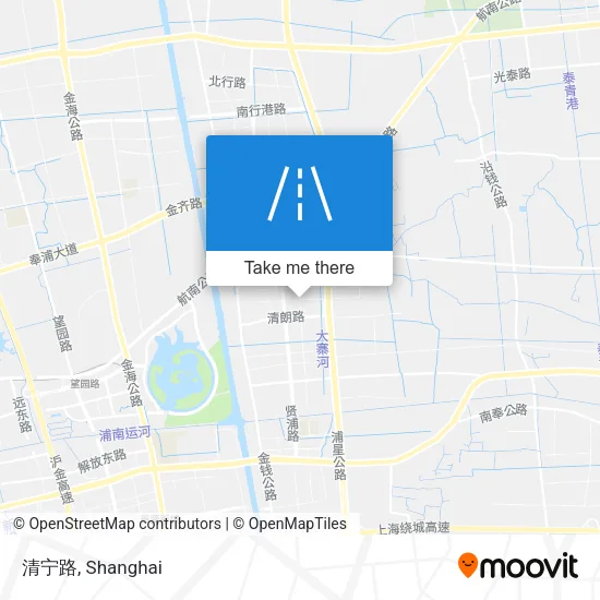 清宁路 map