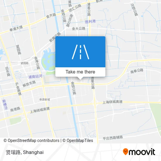 贤瑞路 map