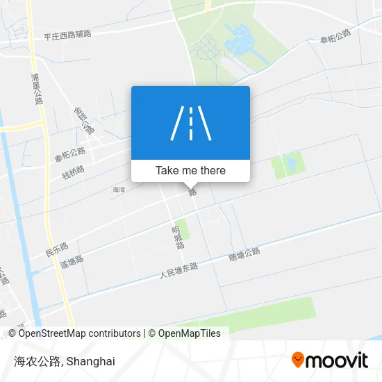 海农公路 map