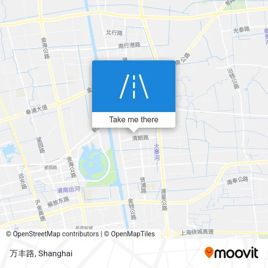万丰路 map