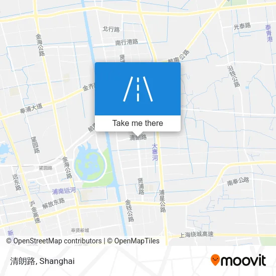 清朗路 map