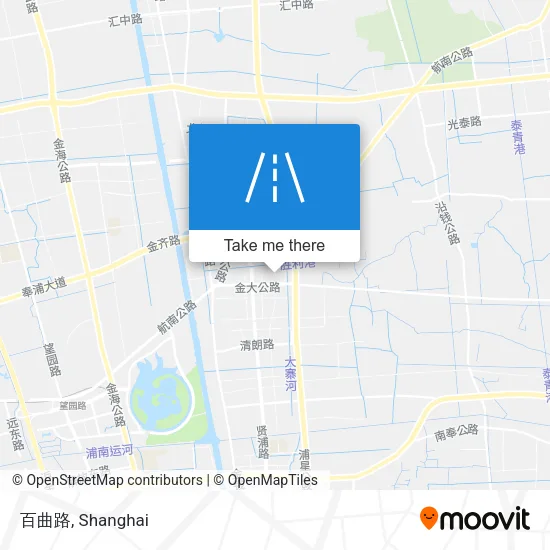 百曲路 map