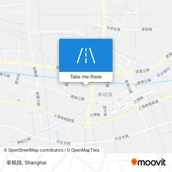 奉粮路 map