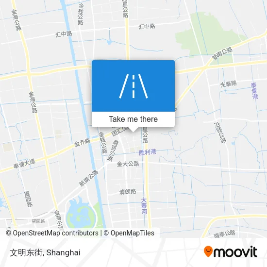 文明东街 map