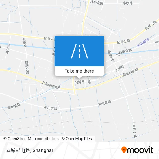 奉城邮电路 map