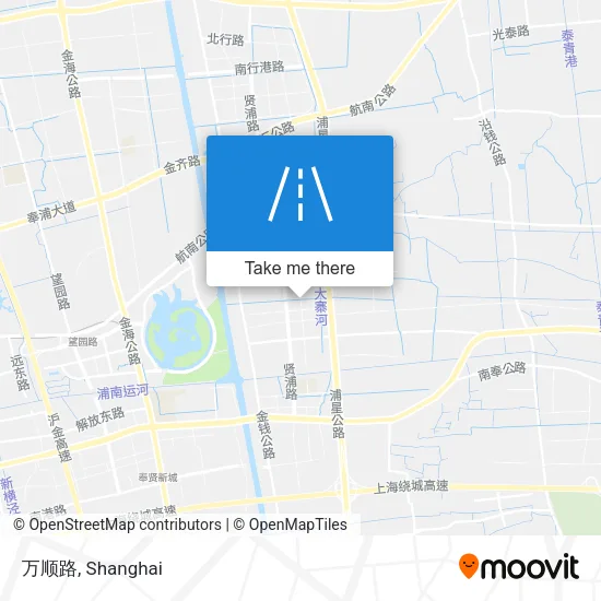 万顺路 map