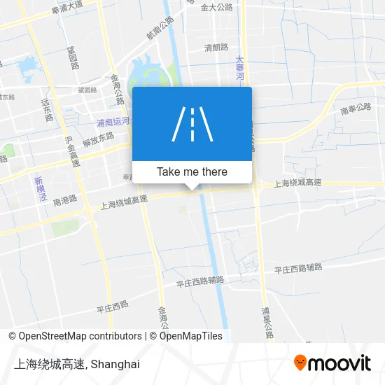 上海绕城高速 map