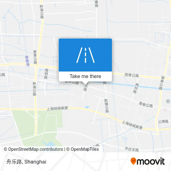 舟乐路 map