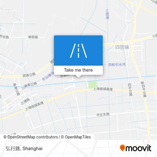 弘行路 map