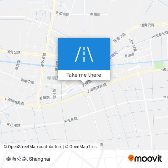 奉海公路 map