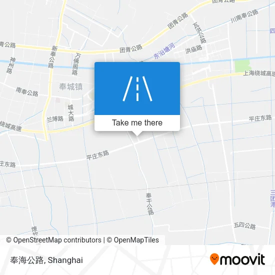 奉海公路 map