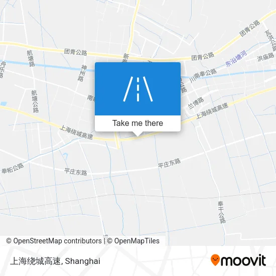 上海绕城高速 map