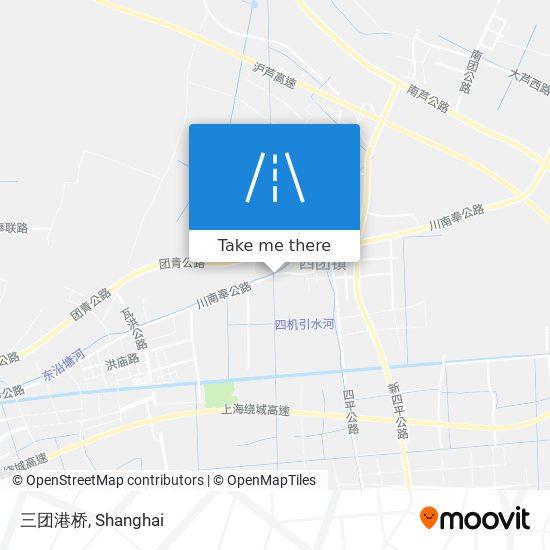 三团港桥 map