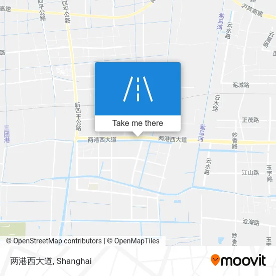 两港西大道 map