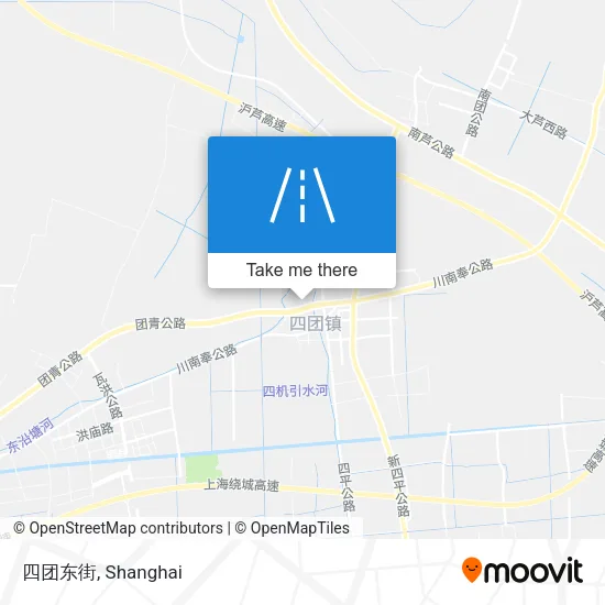 四团东街 map