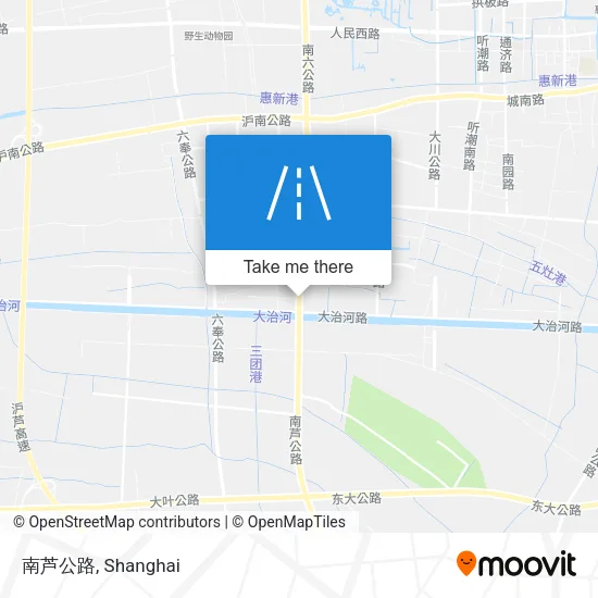 南芦公路 map