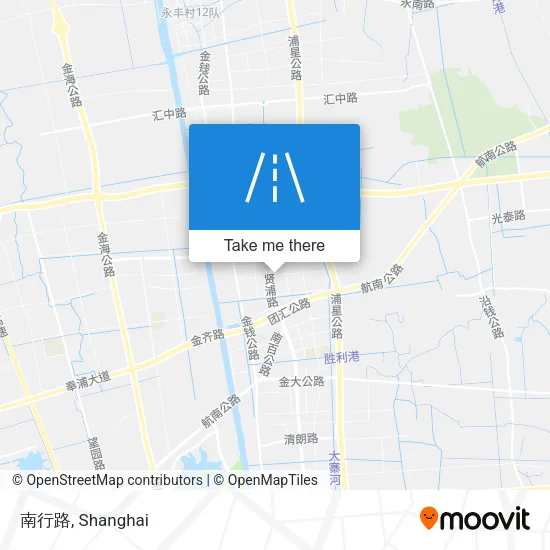 南行路 map