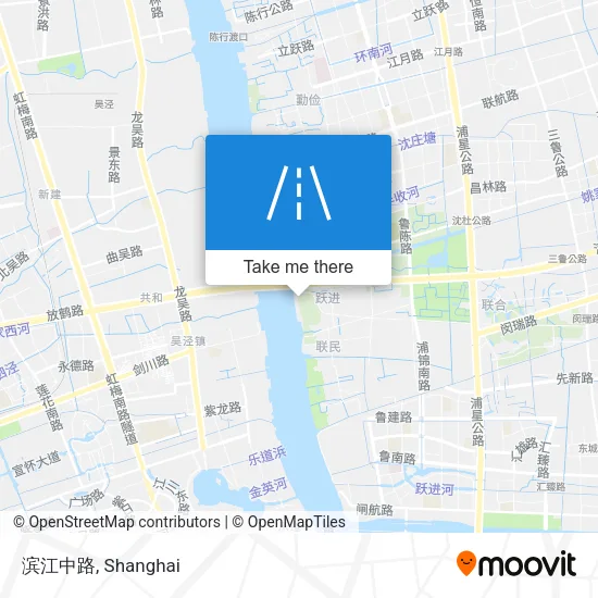 滨江中路 map