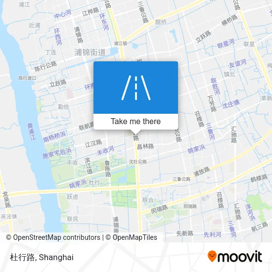 杜行路 map