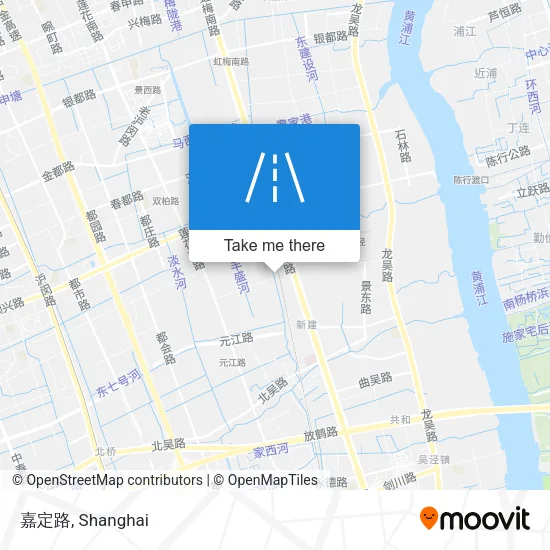 嘉定路 map