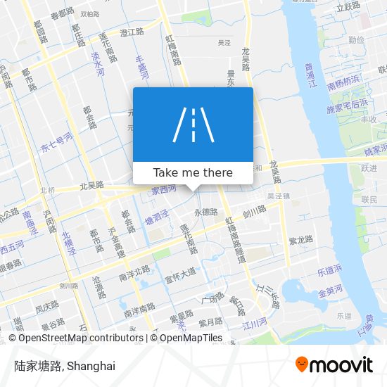 陆家塘路 map