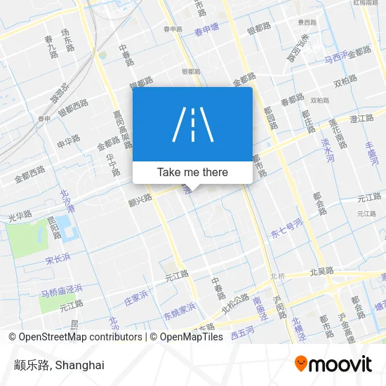 颛乐路 map
