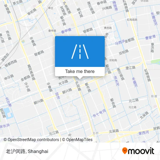 老沪闵路 map