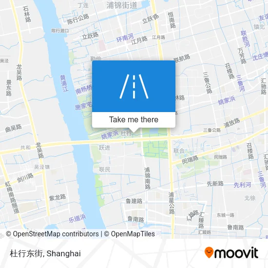杜行东街 map