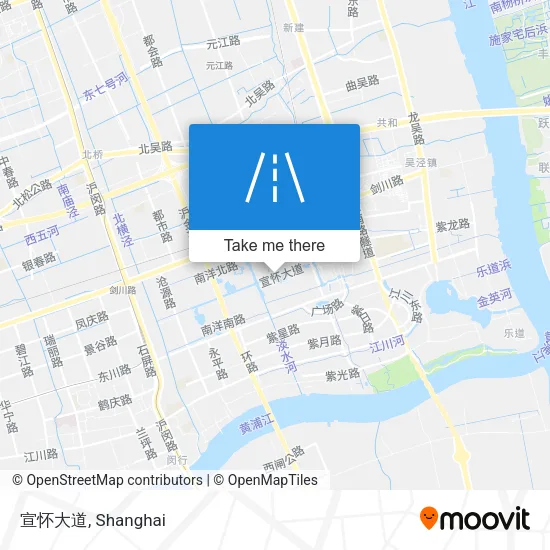宣怀大道 map