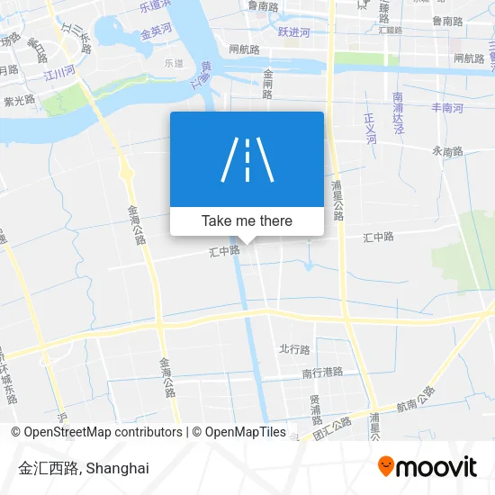 金汇西路 map