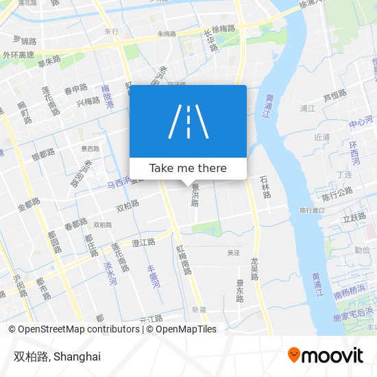 双柏路 map