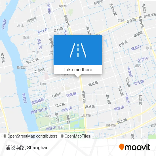 浦晓南路 map