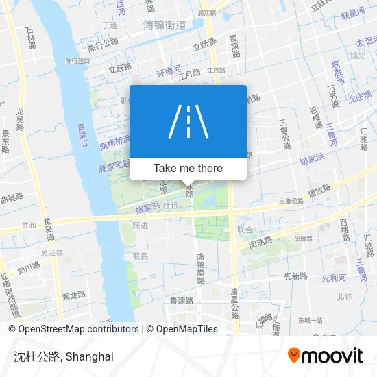 沈杜公路 map