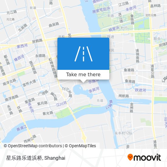 星乐路乐道浜桥 map